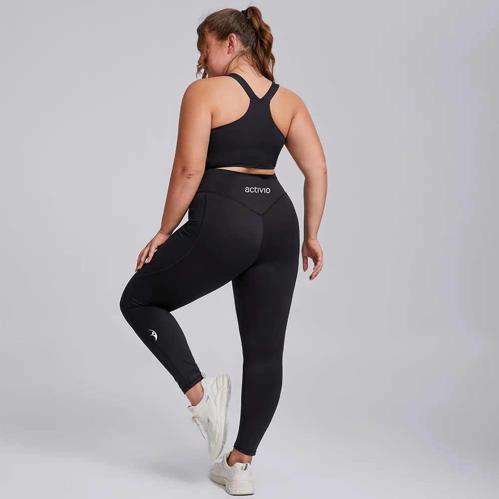 Leggings with side pockets