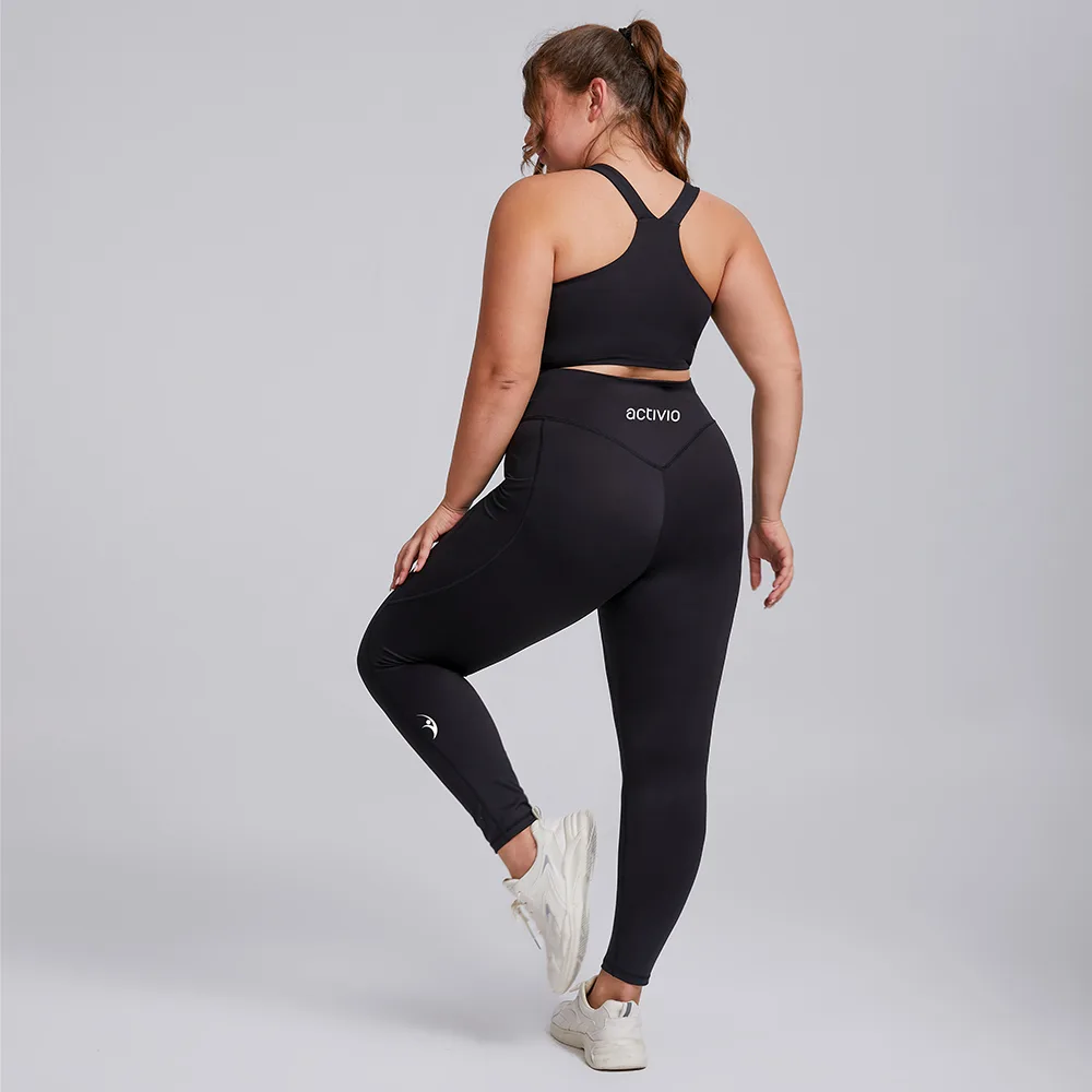 Leggings with side pockets