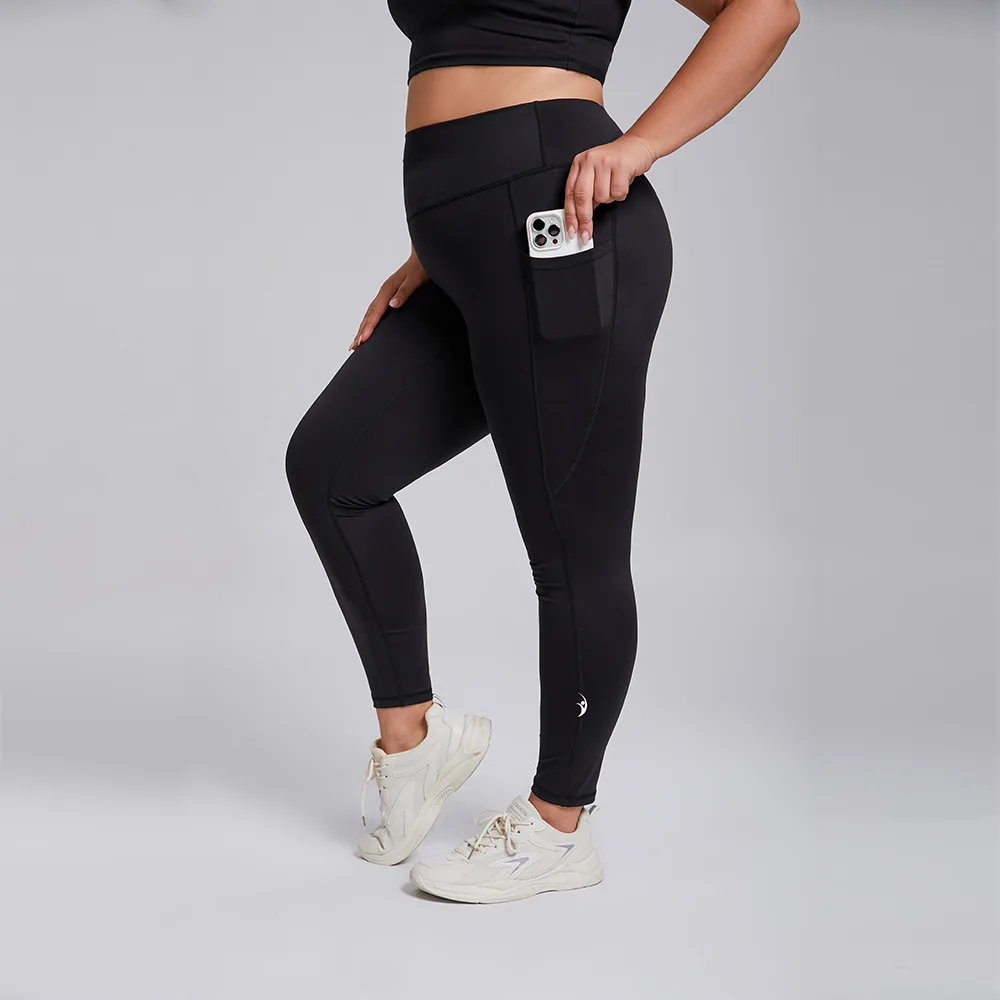 Leggings with side pockets