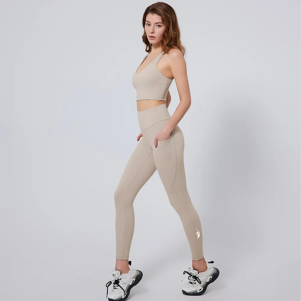 Leggings with side pockets