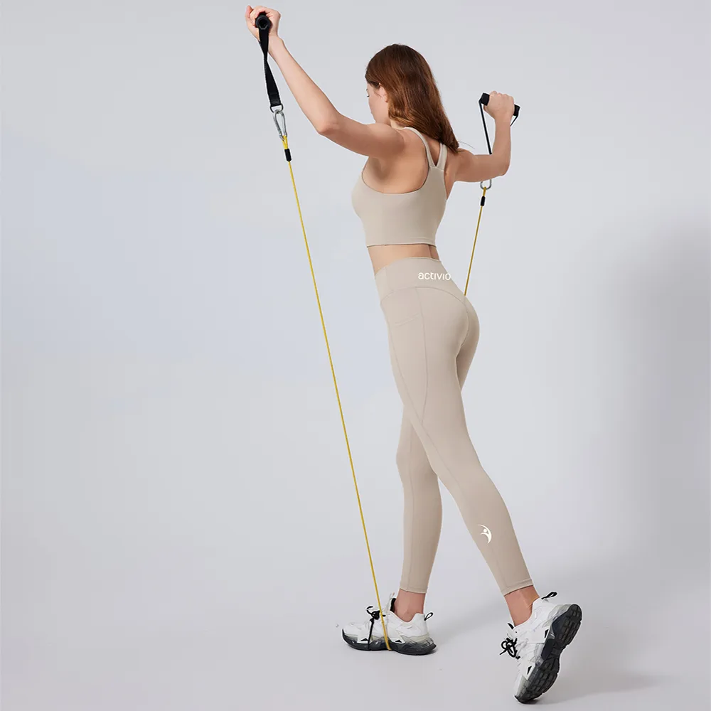 Leggings with side pockets