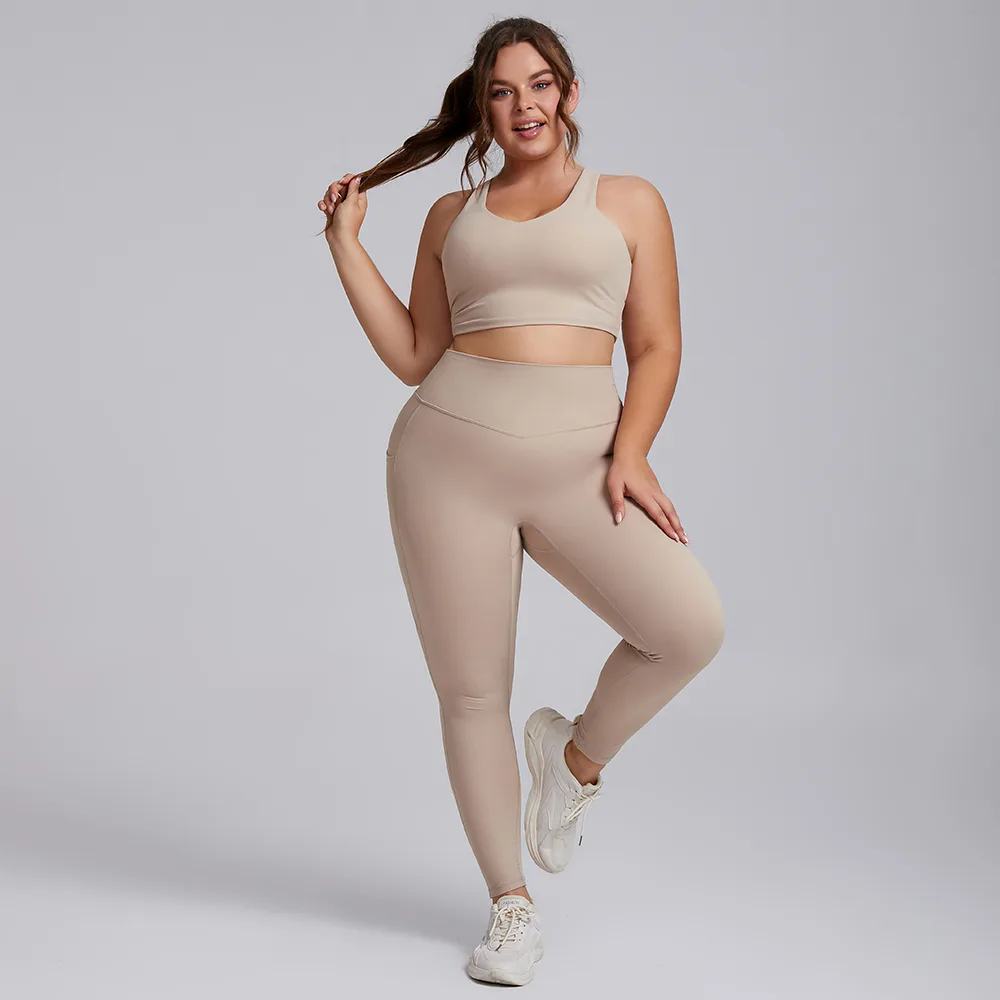 Leggings with side pockets