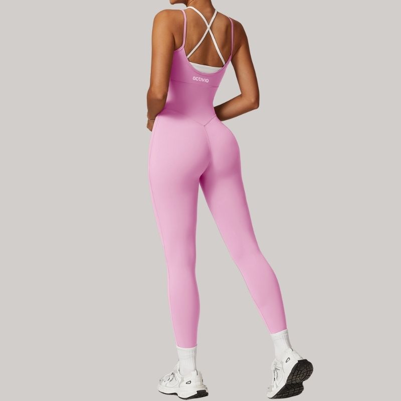 Pink Comfort Jumpsuit