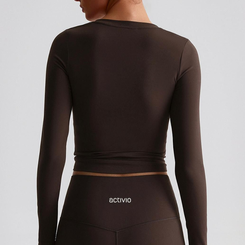 Brown Bloom Flare Legs Set-1